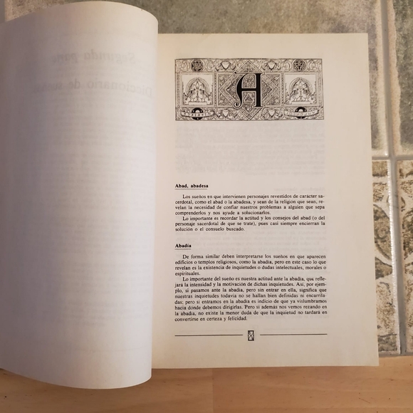 1991, El Gran Libro de los Sueños en Español. En buenas condiciones - Picture 7 of 16